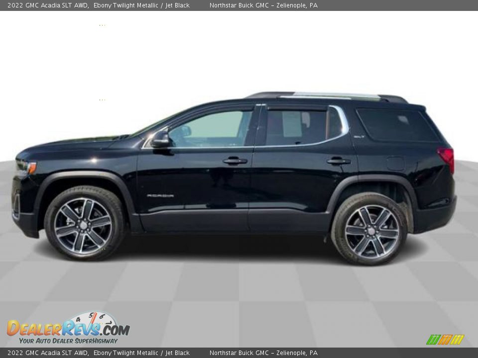 2022 GMC Acadia SLT AWD Ebony Twilight Metallic / Jet Black Photo #5