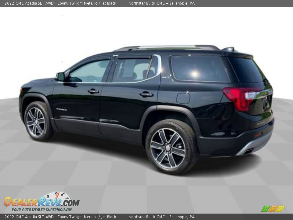 2022 GMC Acadia SLT AWD Ebony Twilight Metallic / Jet Black Photo #6