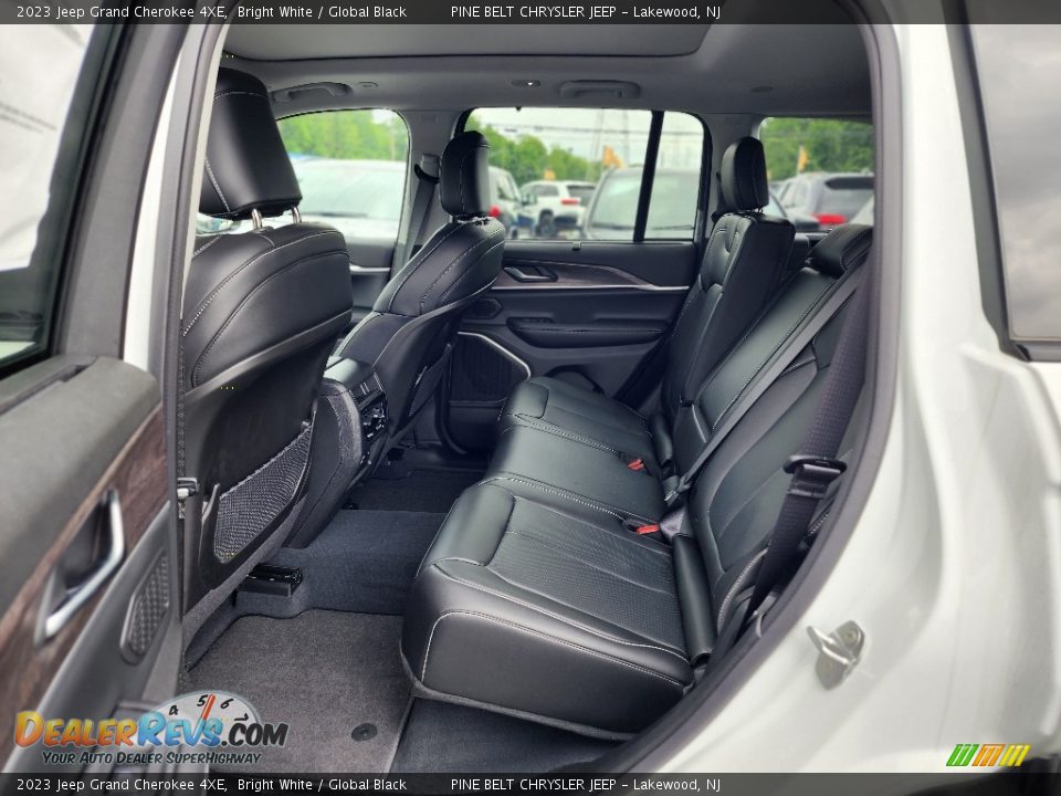 Rear Seat of 2023 Jeep Grand Cherokee 4XE Photo #7