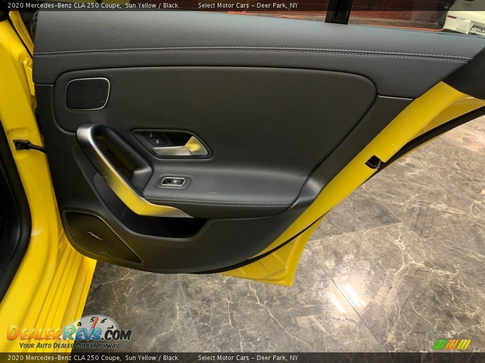 2020 Mercedes-Benz CLA 250 Coupe Sun Yellow / Black Photo #17