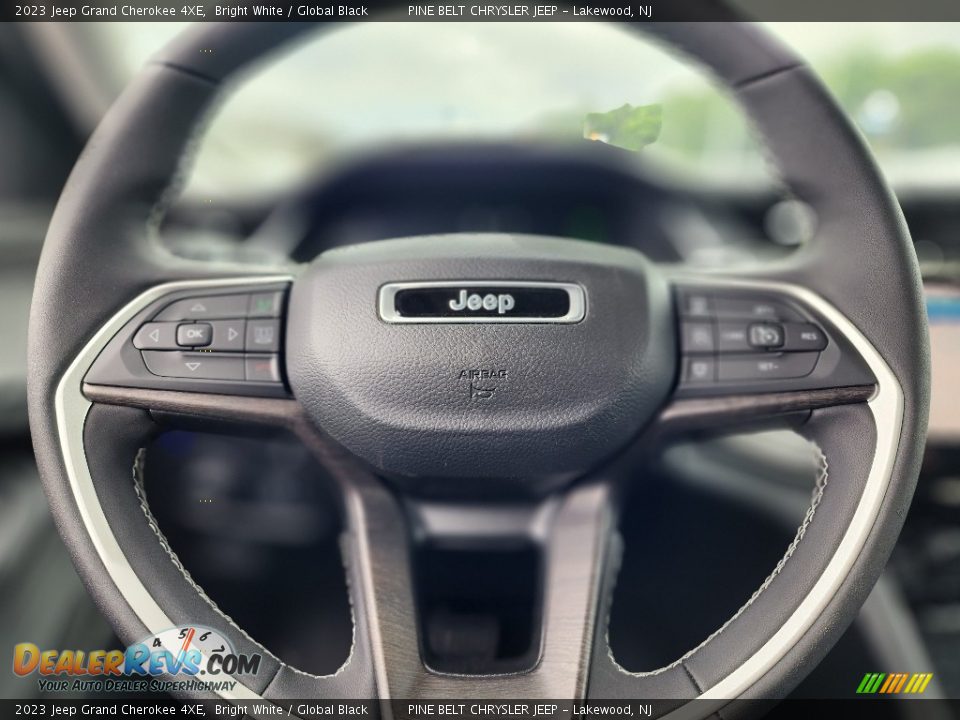 2023 Jeep Grand Cherokee 4XE Steering Wheel Photo #10