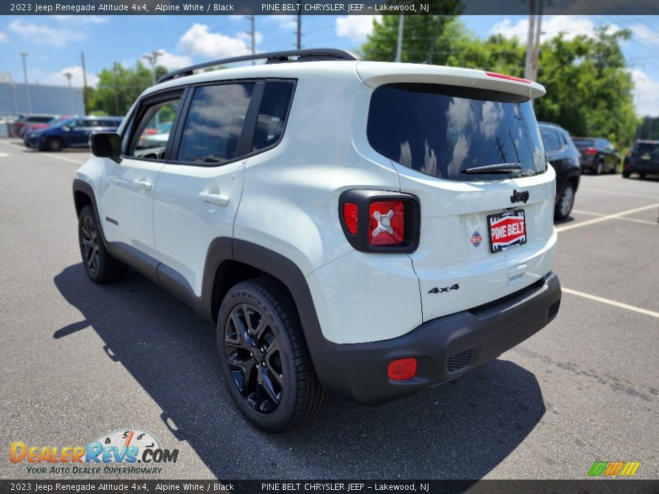 2023 Jeep Renegade Altitude 4x4 Alpine White / Black Photo #4