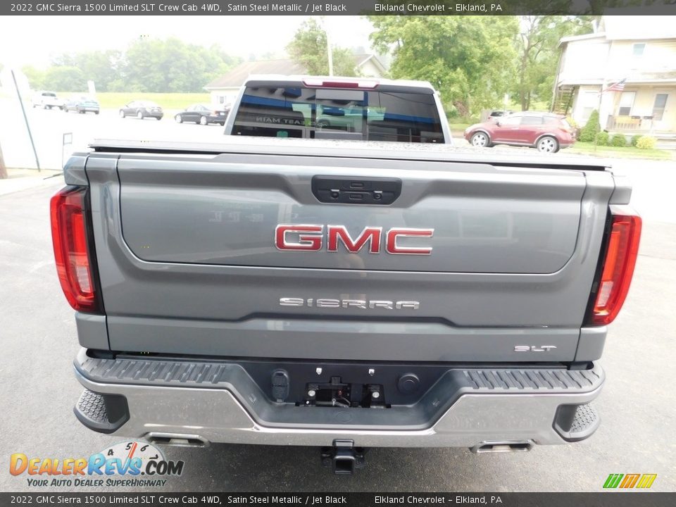 2022 GMC Sierra 1500 Limited SLT Crew Cab 4WD Satin Steel Metallic / Jet Black Photo #11