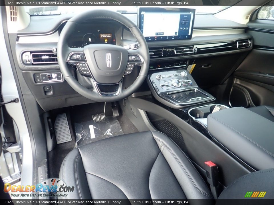 Ebony Interior - 2022 Lincoln Nautilus Standard AWD Photo #17