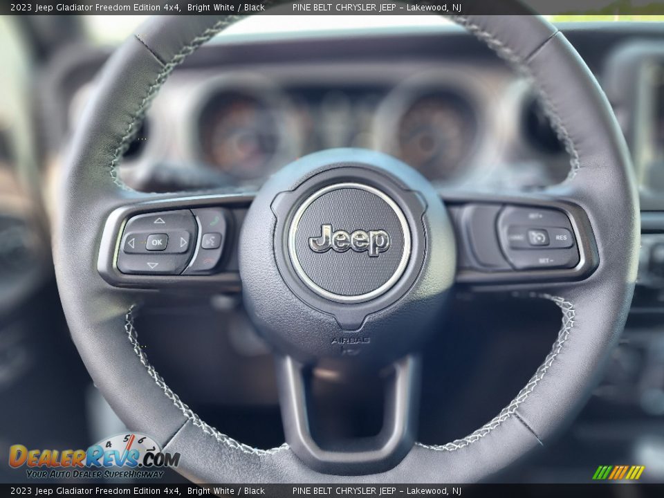 2023 Jeep Gladiator Freedom Edition 4x4 Steering Wheel Photo #10