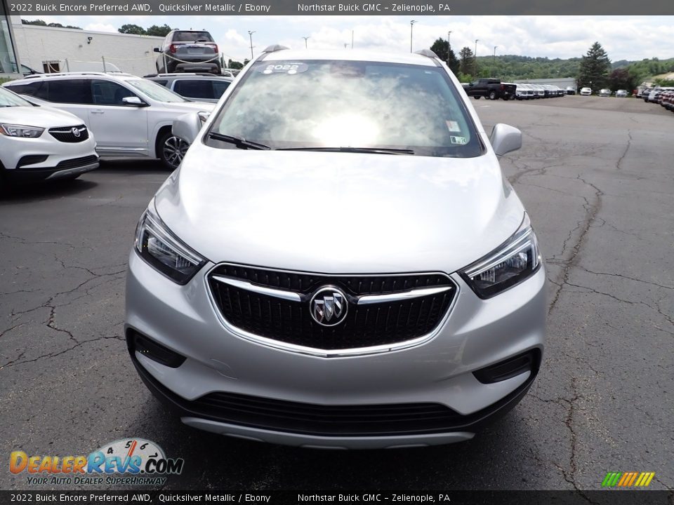 2022 Buick Encore Preferred AWD Quicksilver Metallic / Ebony Photo #11