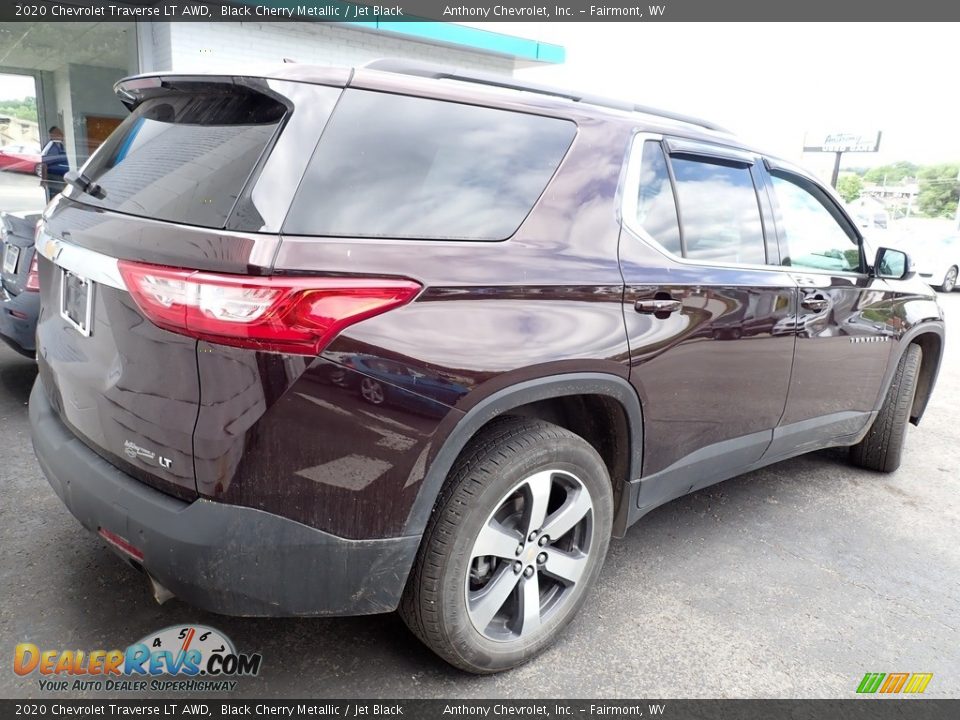 2020 Chevrolet Traverse LT AWD Black Cherry Metallic / Jet Black Photo #2