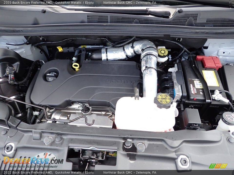 2022 Buick Encore Preferred AWD 1.4 Liter Turbocharged DOHC 16-Valve VVT 4 Cylinder Engine Photo #14
