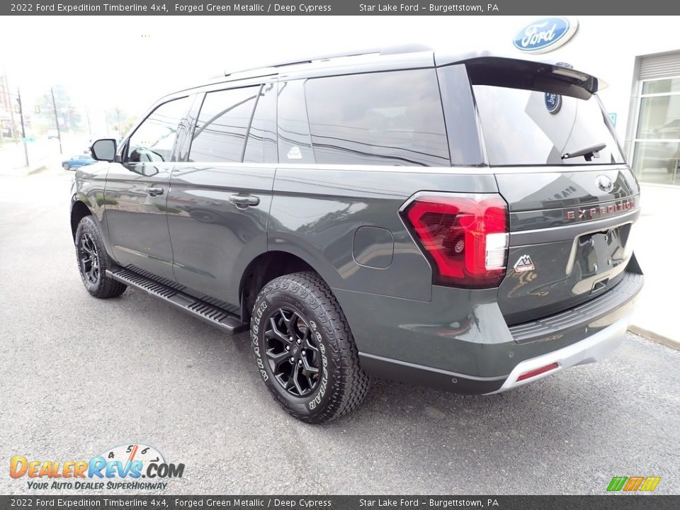 2022 Ford Expedition Timberline 4x4 Forged Green Metallic / Deep Cypress Photo #3