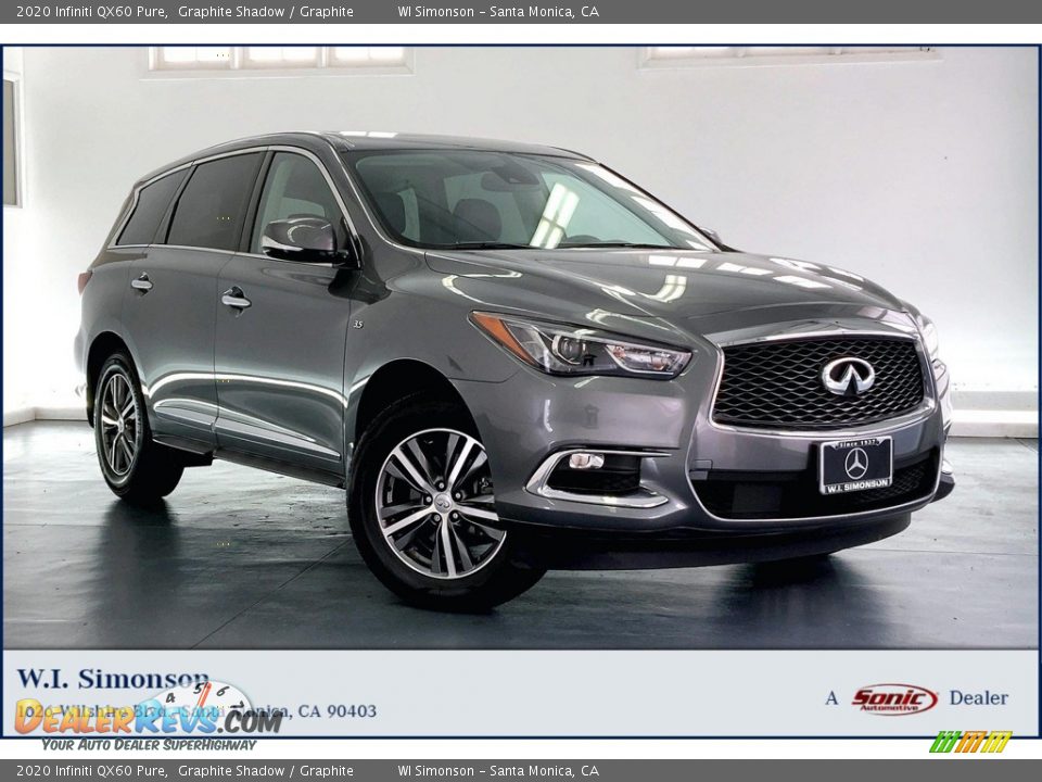 2020 Infiniti QX60 Pure Graphite Shadow / Graphite Photo #1