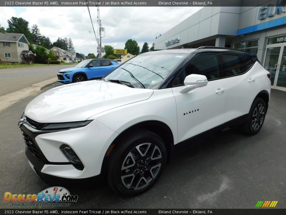 2023 Chevrolet Blazer RS AWD Iridescent Pearl Tricoat / Jet Black w/Red Accents Photo #2