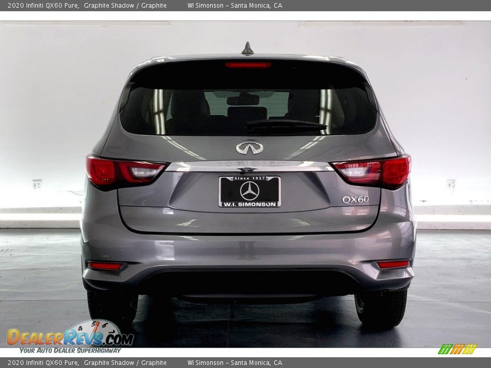2020 Infiniti QX60 Pure Graphite Shadow / Graphite Photo #3