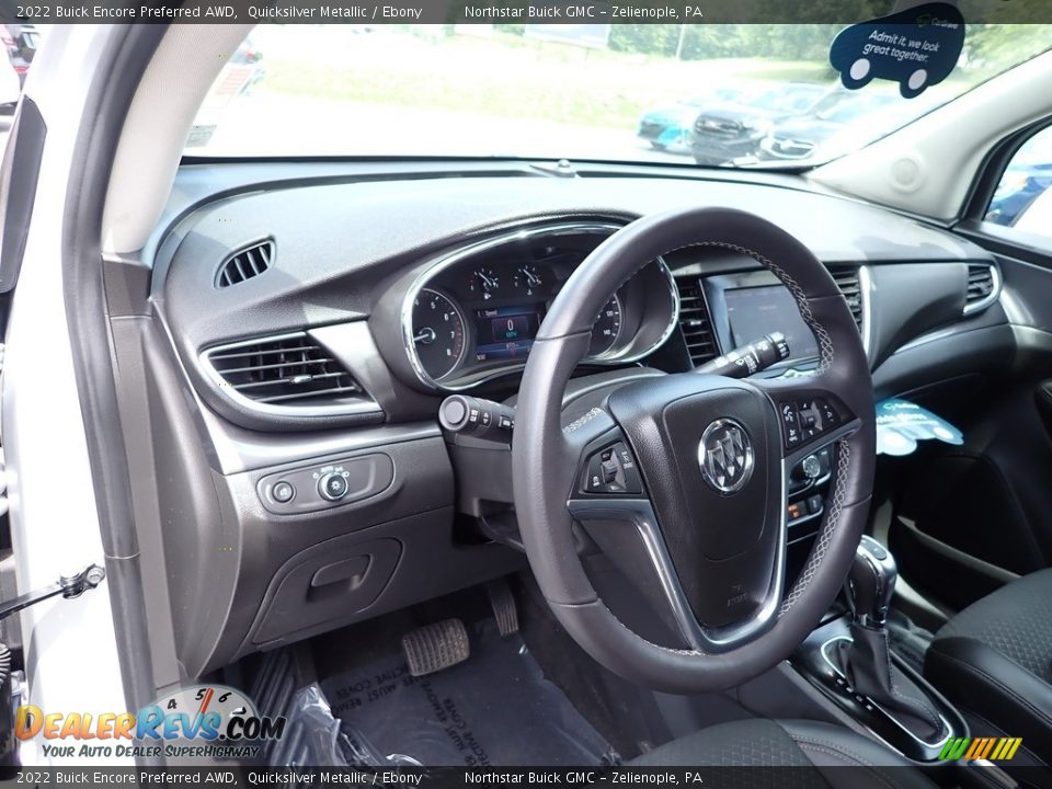 2022 Buick Encore Preferred AWD Quicksilver Metallic / Ebony Photo #29