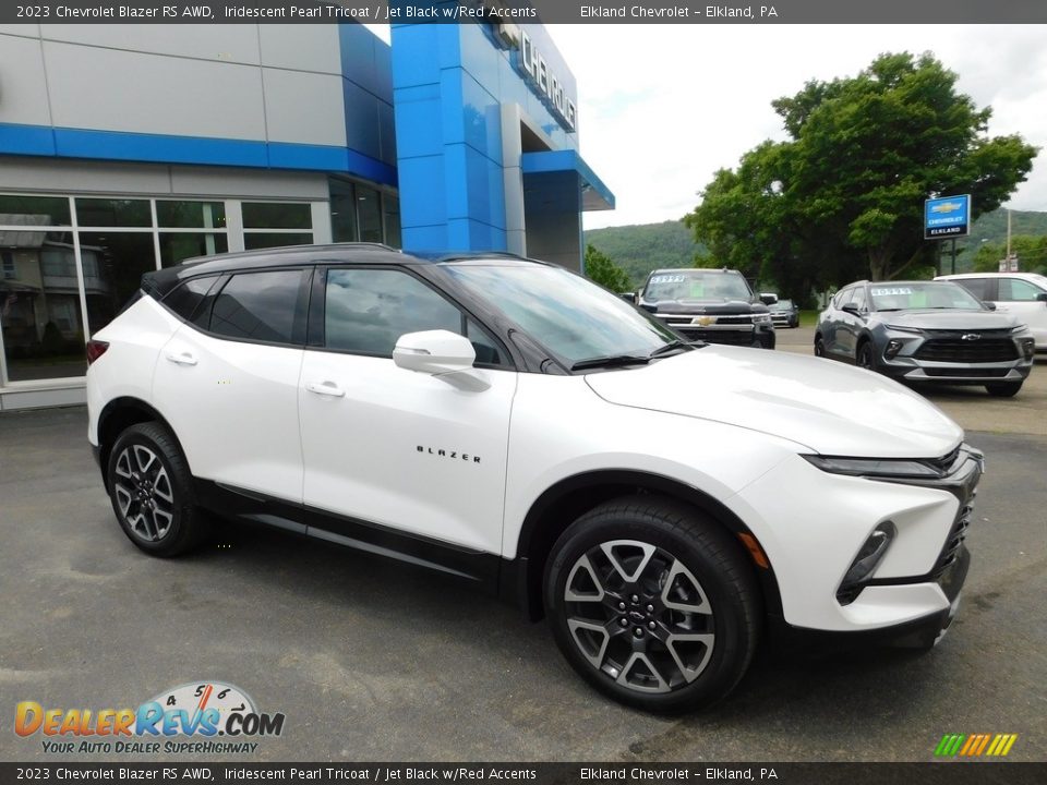 2023 Chevrolet Blazer RS AWD Iridescent Pearl Tricoat / Jet Black w/Red Accents Photo #6