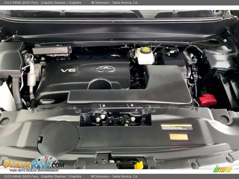 2020 Infiniti QX60 Pure 3.5 Liter DOHC 24-Valve VVT V6 Engine Photo #9