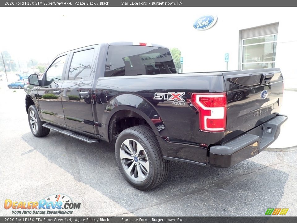 2020 Ford F150 STX SuperCrew 4x4 Agate Black / Black Photo #3