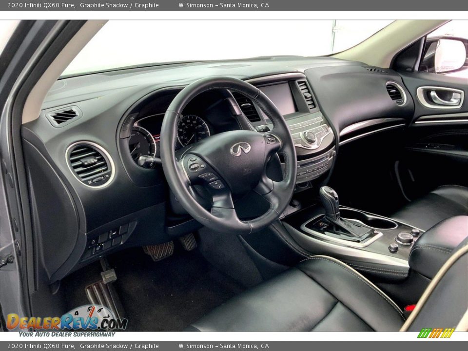 Dashboard of 2020 Infiniti QX60 Pure Photo #14