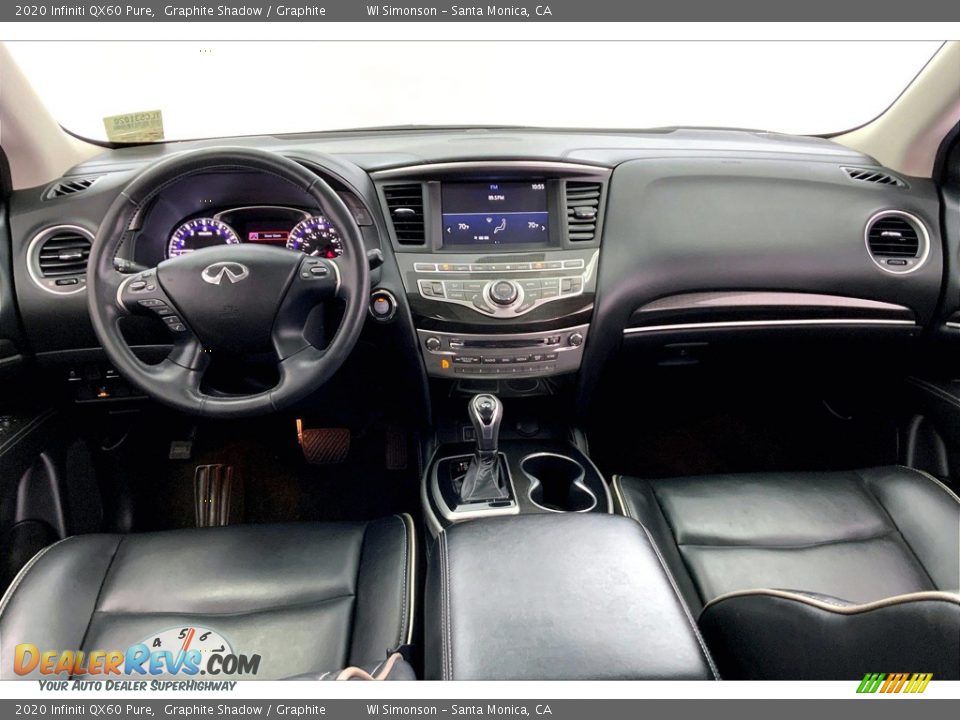 Front Seat of 2020 Infiniti QX60 Pure Photo #15