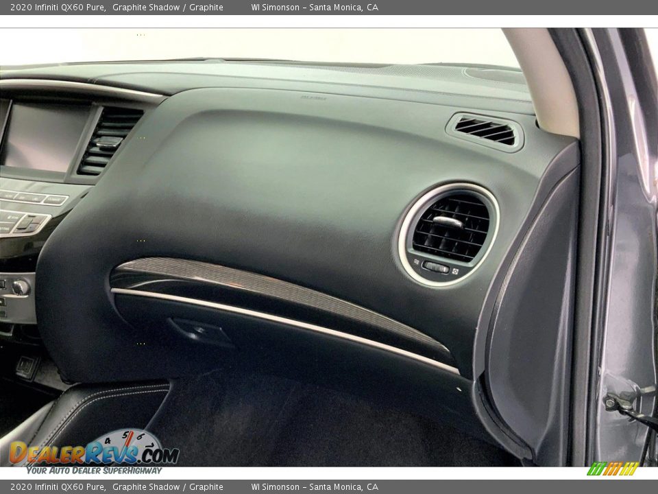 Dashboard of 2020 Infiniti QX60 Pure Photo #16