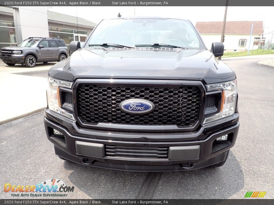 2020 Ford F150 STX SuperCrew 4x4 Agate Black / Black Photo #8