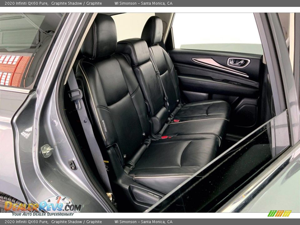 Rear Seat of 2020 Infiniti QX60 Pure Photo #19