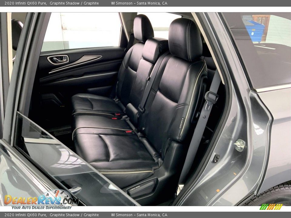 Rear Seat of 2020 Infiniti QX60 Pure Photo #20