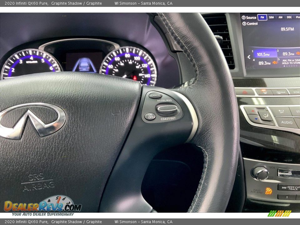 2020 Infiniti QX60 Pure Steering Wheel Photo #22