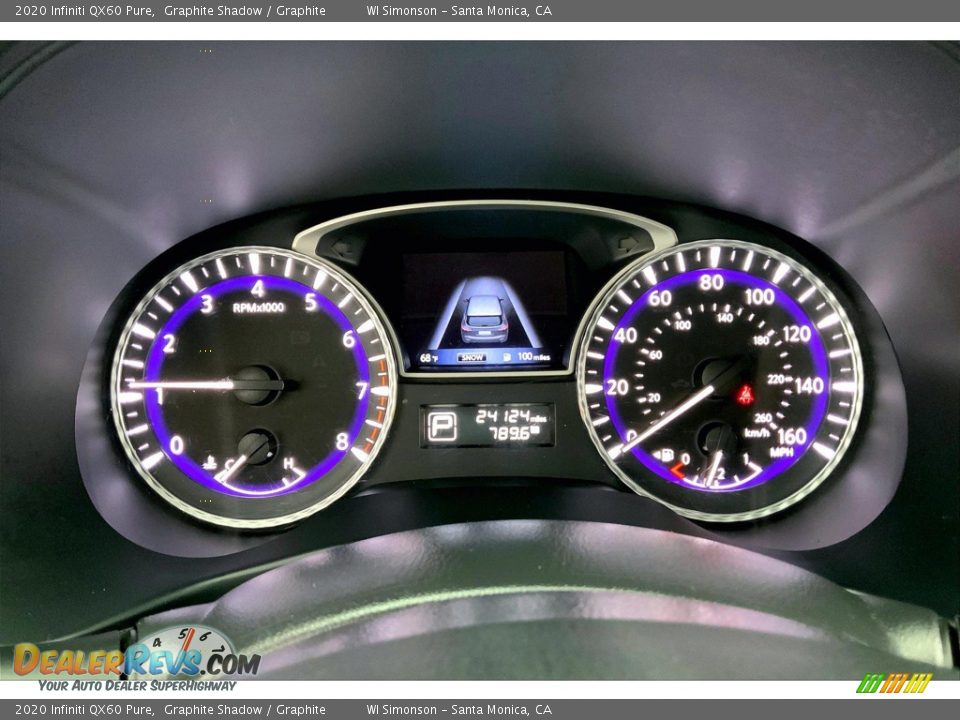 2020 Infiniti QX60 Pure Gauges Photo #23