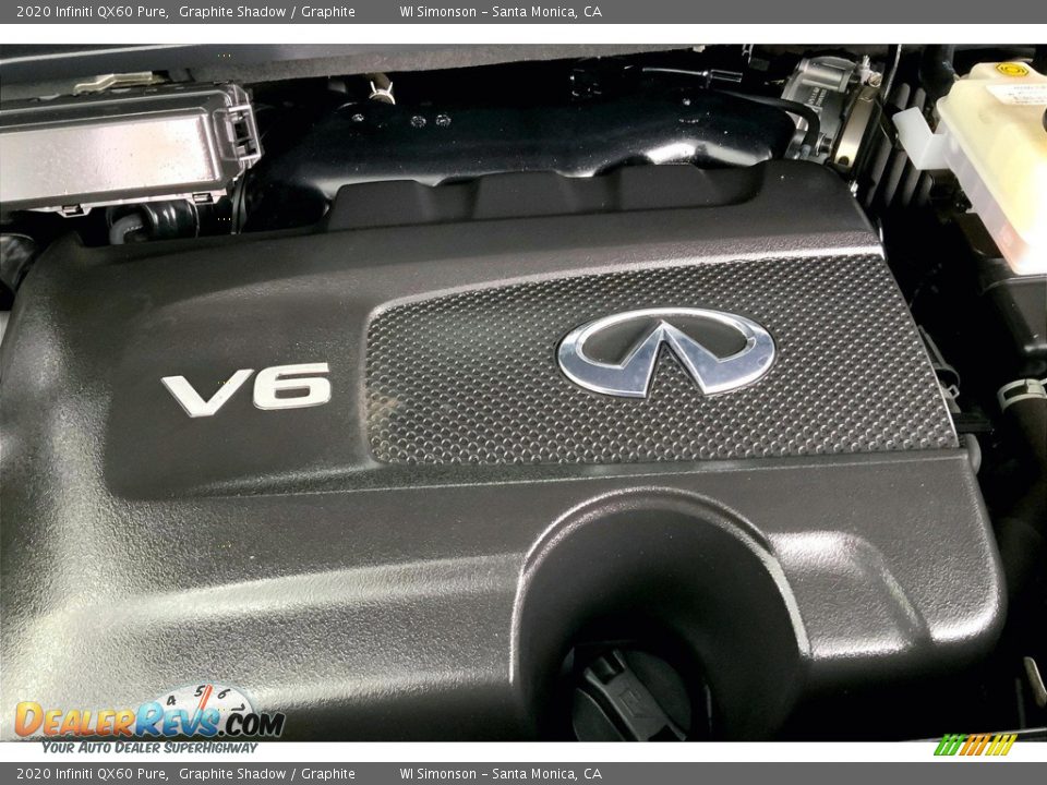 2020 Infiniti QX60 Pure Graphite Shadow / Graphite Photo #31