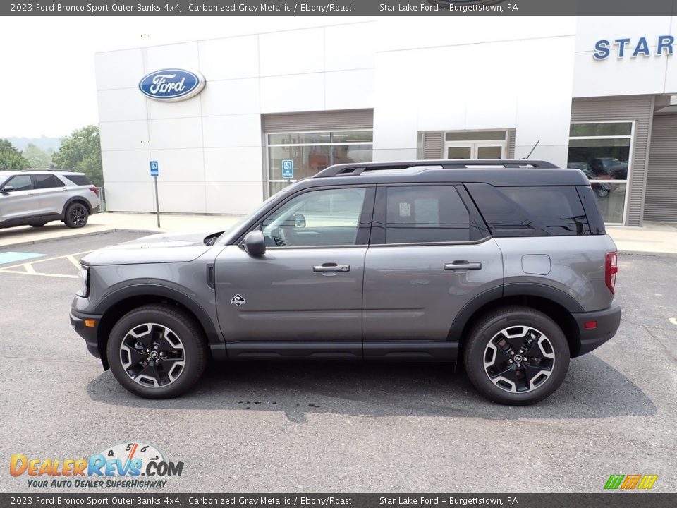 Carbonized Gray Metallic 2023 Ford Bronco Sport Outer Banks 4x4 Photo #2