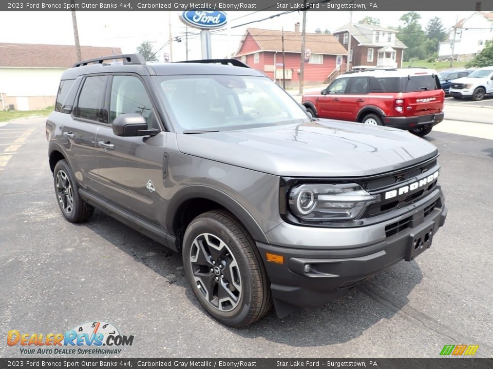 Front 3/4 View of 2023 Ford Bronco Sport Outer Banks 4x4 Photo #7