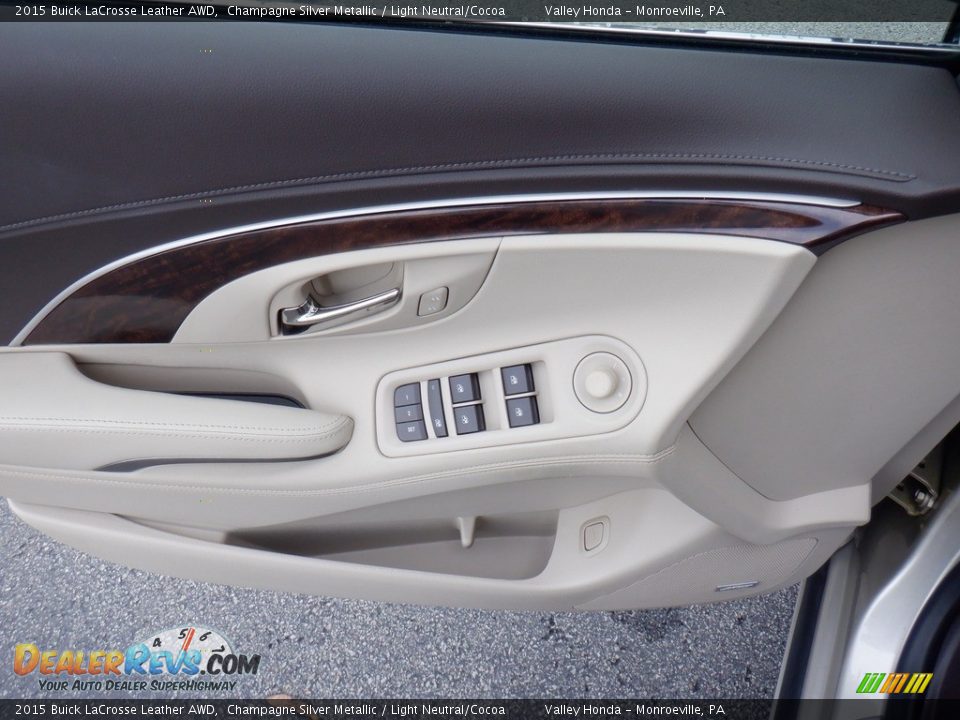 Door Panel of 2015 Buick LaCrosse Leather AWD Photo #9