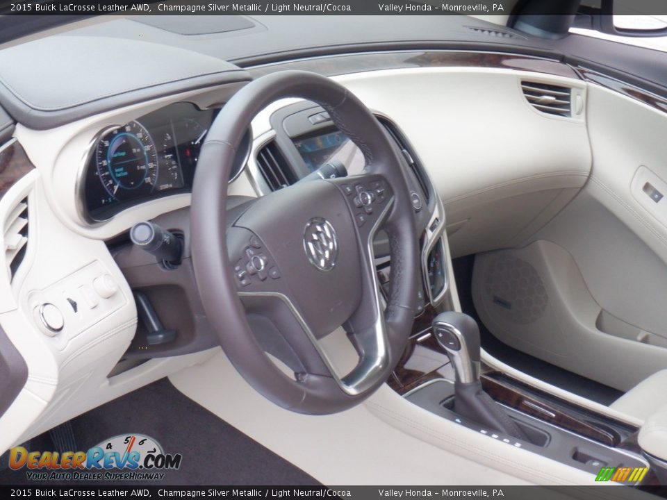 Dashboard of 2015 Buick LaCrosse Leather AWD Photo #11