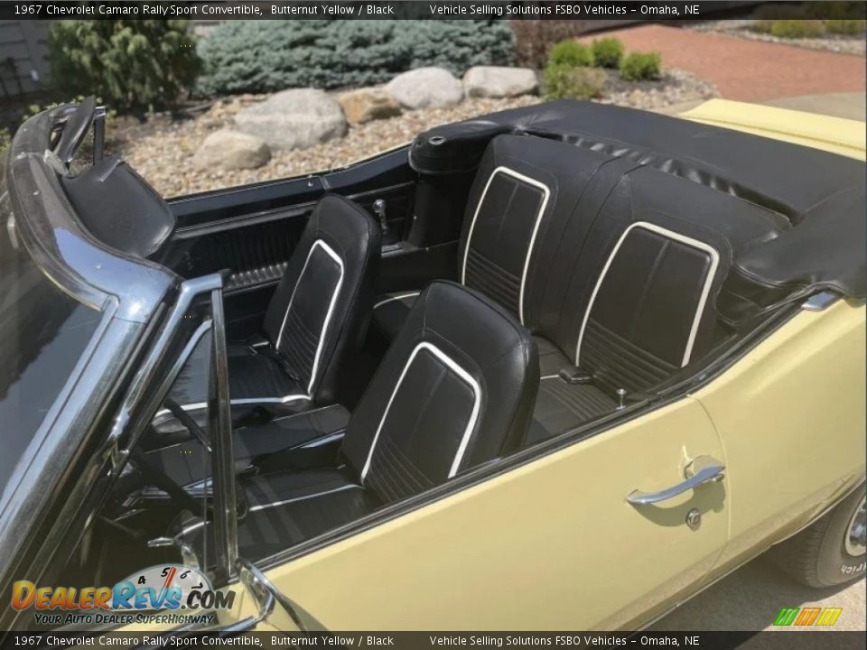 Front Seat of 1967 Chevrolet Camaro Rally Sport Convertible Photo #3