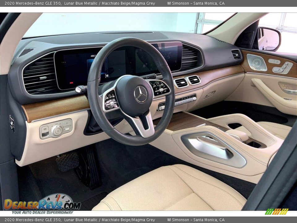 Macchiato Beige/Magma Grey Interior - 2020 Mercedes-Benz GLE 350 Photo #14