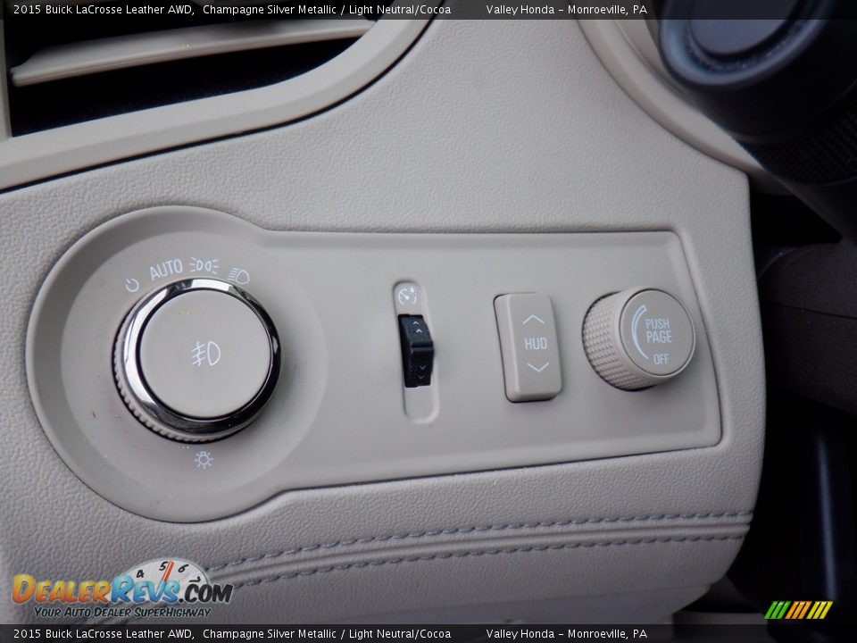 Controls of 2015 Buick LaCrosse Leather AWD Photo #14