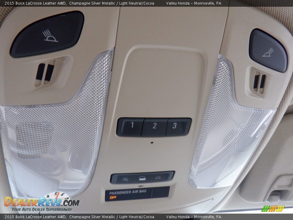 Controls of 2015 Buick LaCrosse Leather AWD Photo #22