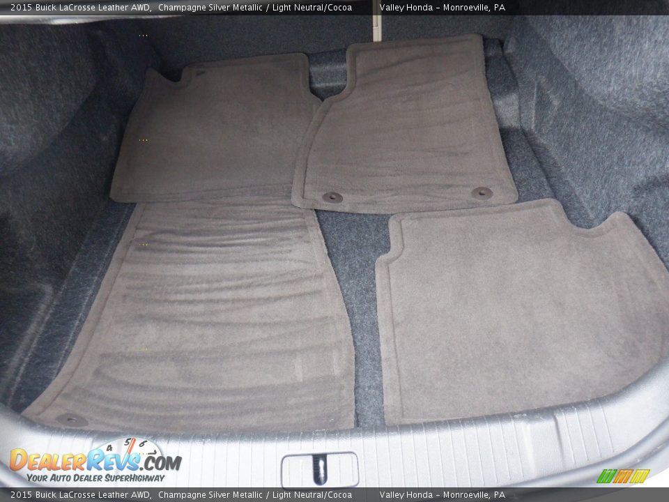 2015 Buick LaCrosse Leather AWD Champagne Silver Metallic / Light Neutral/Cocoa Photo #30