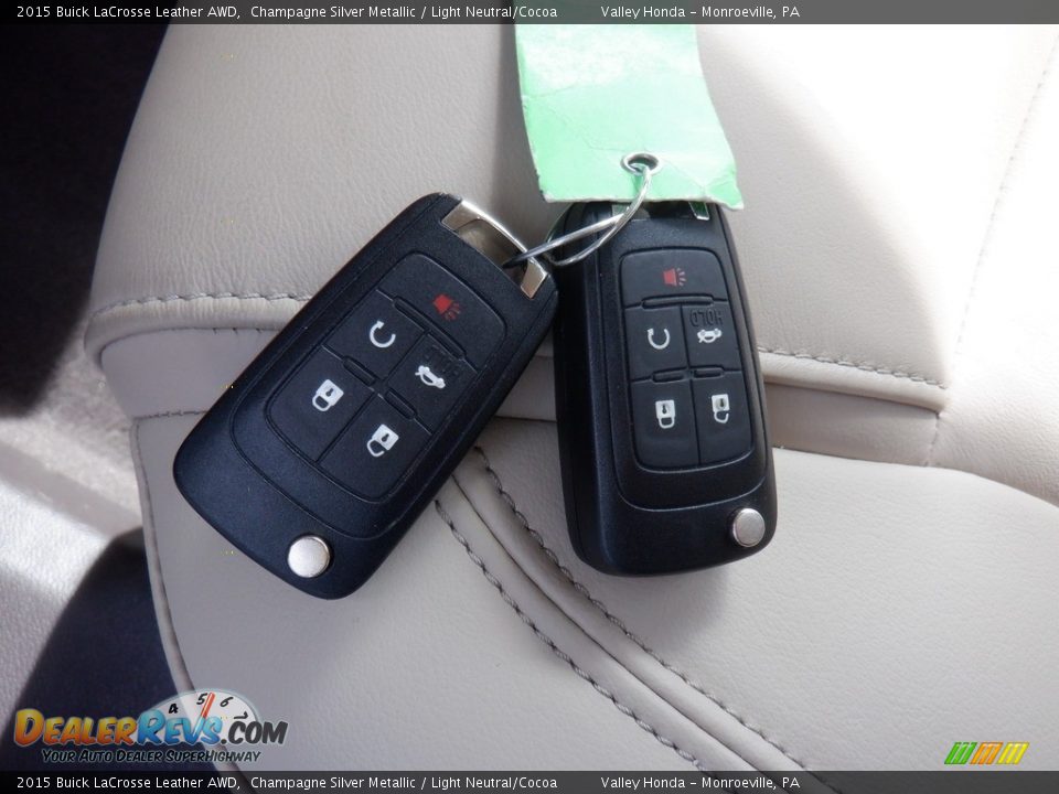 Keys of 2015 Buick LaCrosse Leather AWD Photo #31