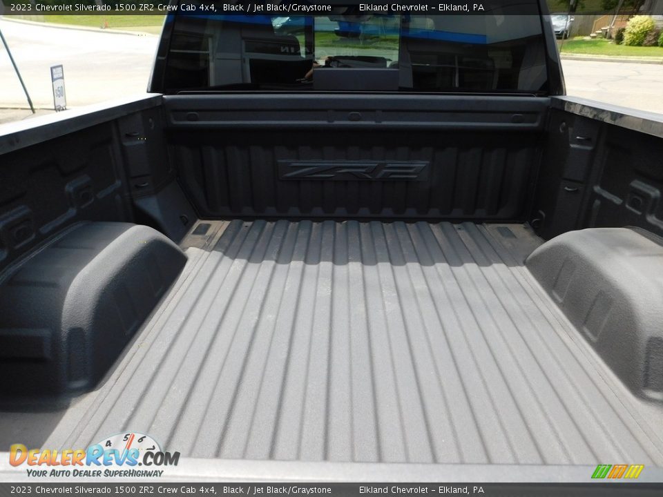 2023 Chevrolet Silverado 1500 ZR2 Crew Cab 4x4 Black / Jet Black/Graystone Photo #18