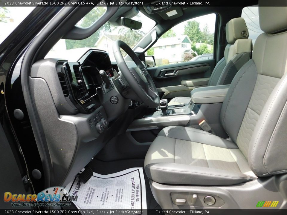 Front Seat of 2023 Chevrolet Silverado 1500 ZR2 Crew Cab 4x4 Photo #22