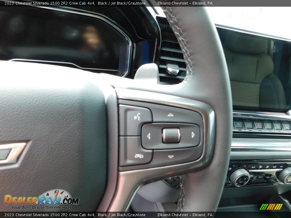 2023 Chevrolet Silverado 1500 ZR2 Crew Cab 4x4 Steering Wheel Photo #26