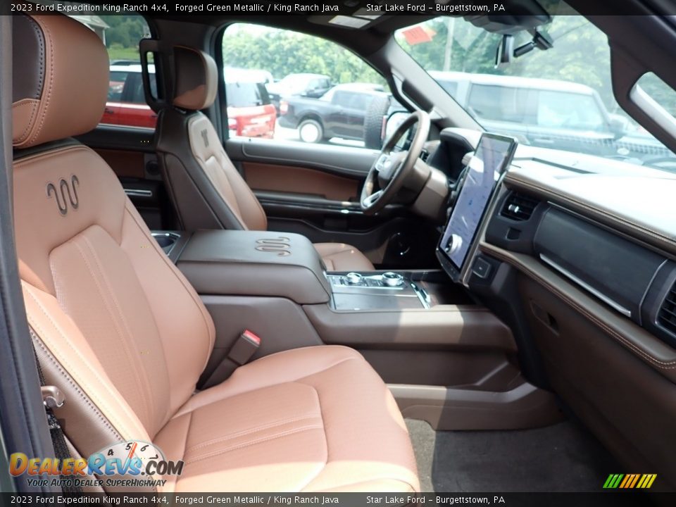 Front Seat of 2023 Ford Expedition King Ranch 4x4 Photo #9