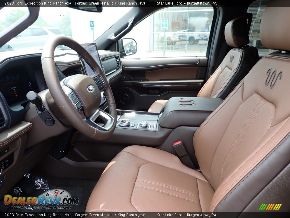 King Ranch Java Interior - 2023 Ford Expedition King Ranch 4x4 Photo #13