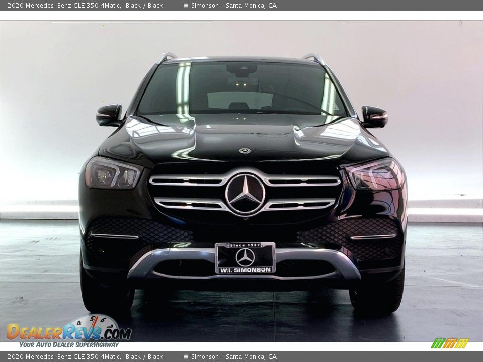 2020 Mercedes-Benz GLE 350 4Matic Black / Black Photo #2