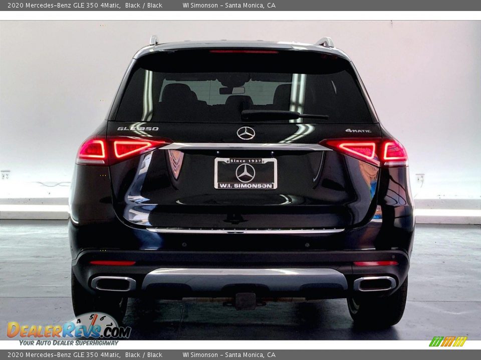 2020 Mercedes-Benz GLE 350 4Matic Black / Black Photo #3