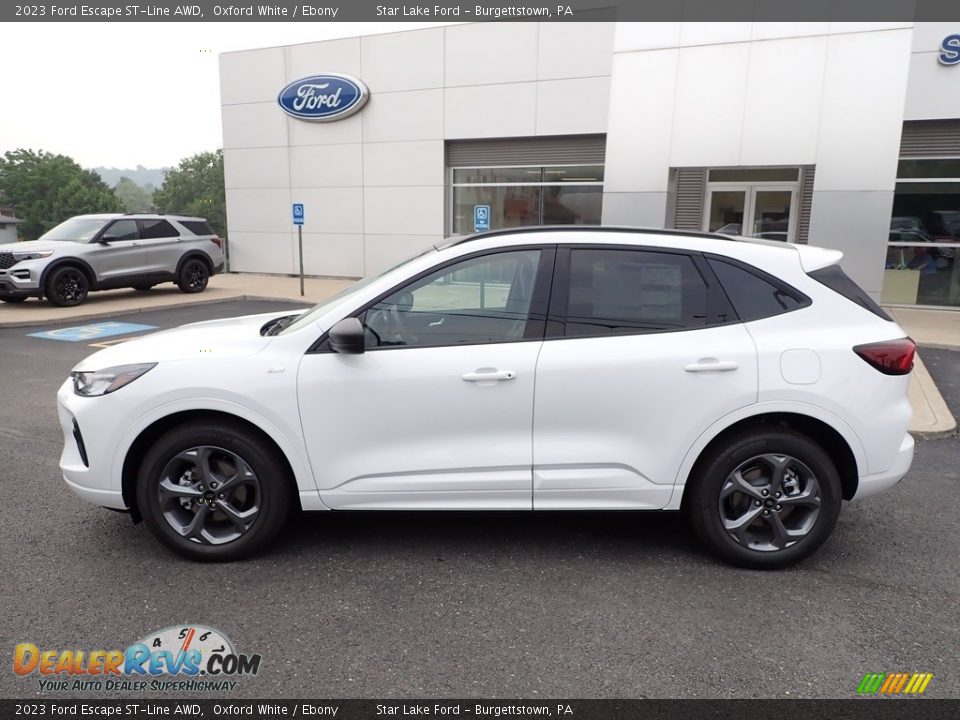 Oxford White 2023 Ford Escape ST-Line AWD Photo #2