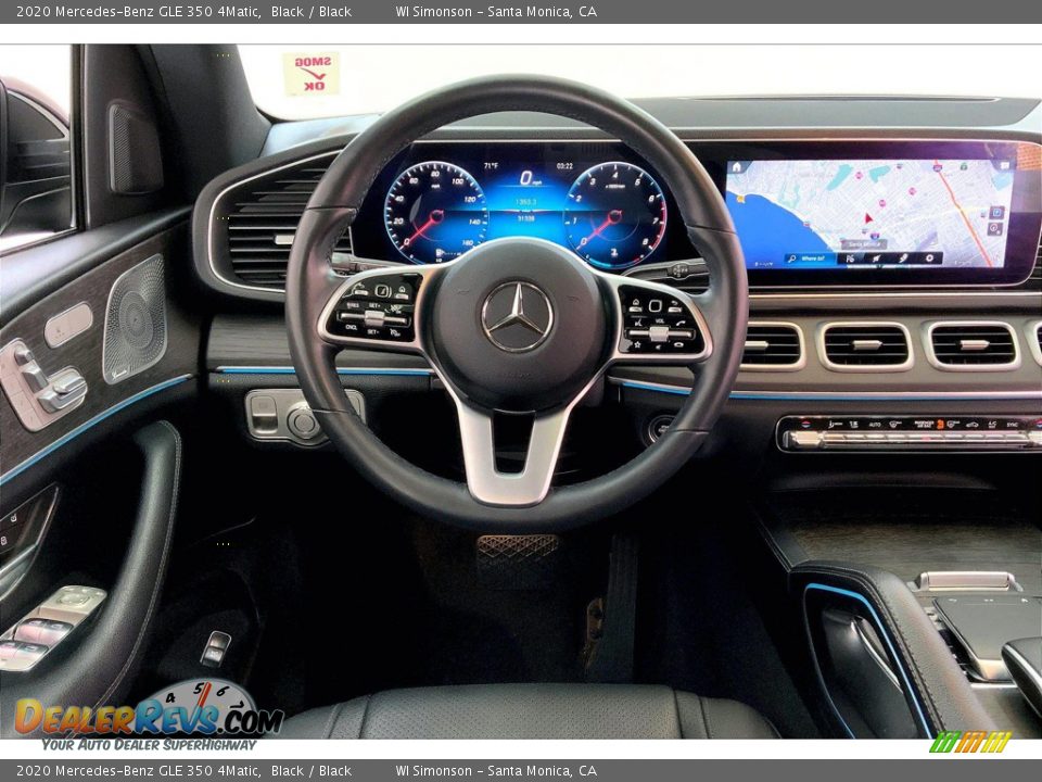 2020 Mercedes-Benz GLE 350 4Matic Black / Black Photo #4