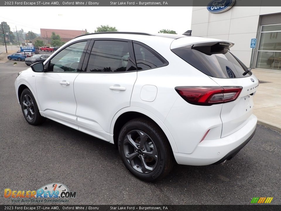 2023 Ford Escape ST-Line AWD Oxford White / Ebony Photo #3