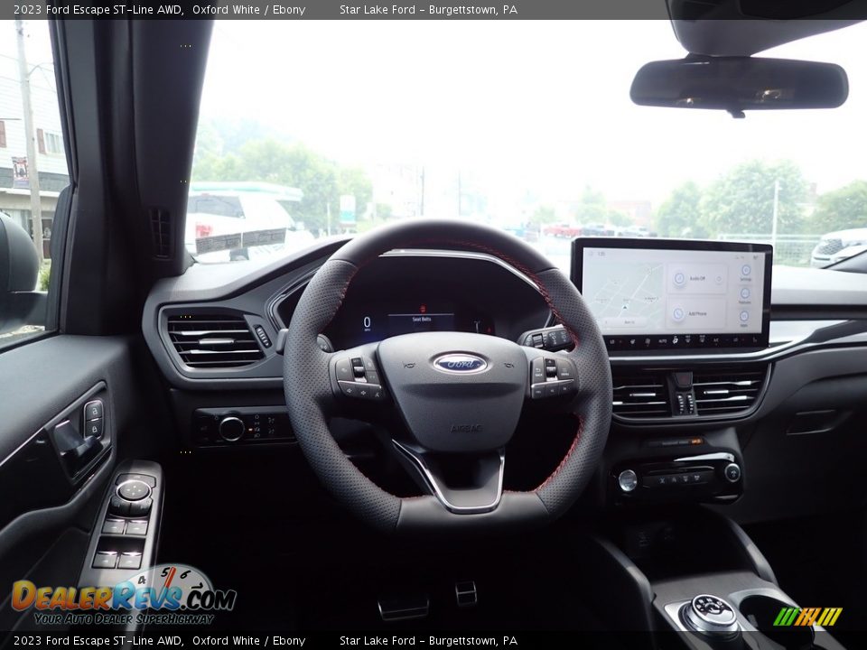 Dashboard of 2023 Ford Escape ST-Line AWD Photo #12